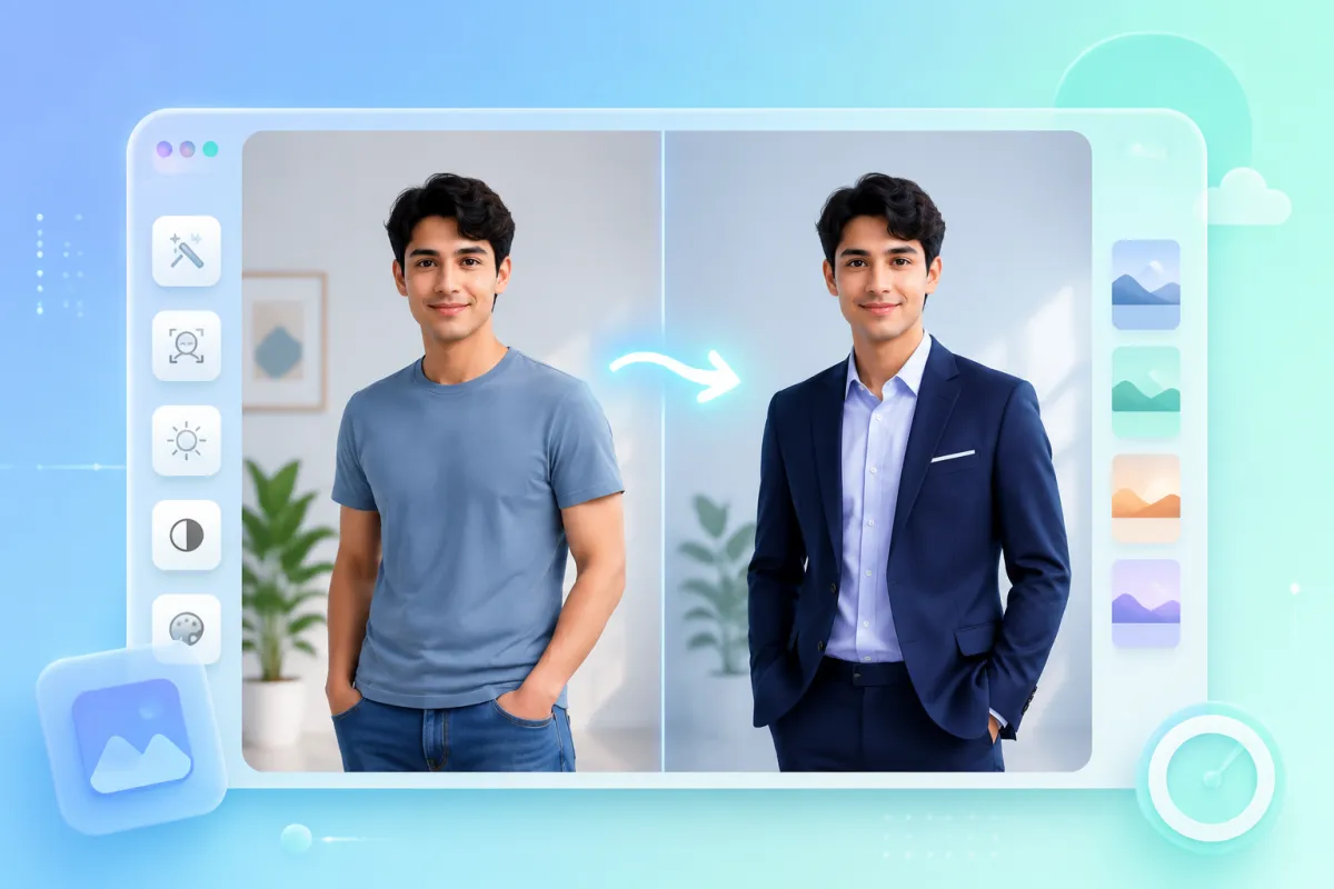How to Change Clothes in a Photo with AI (No Photoshop)